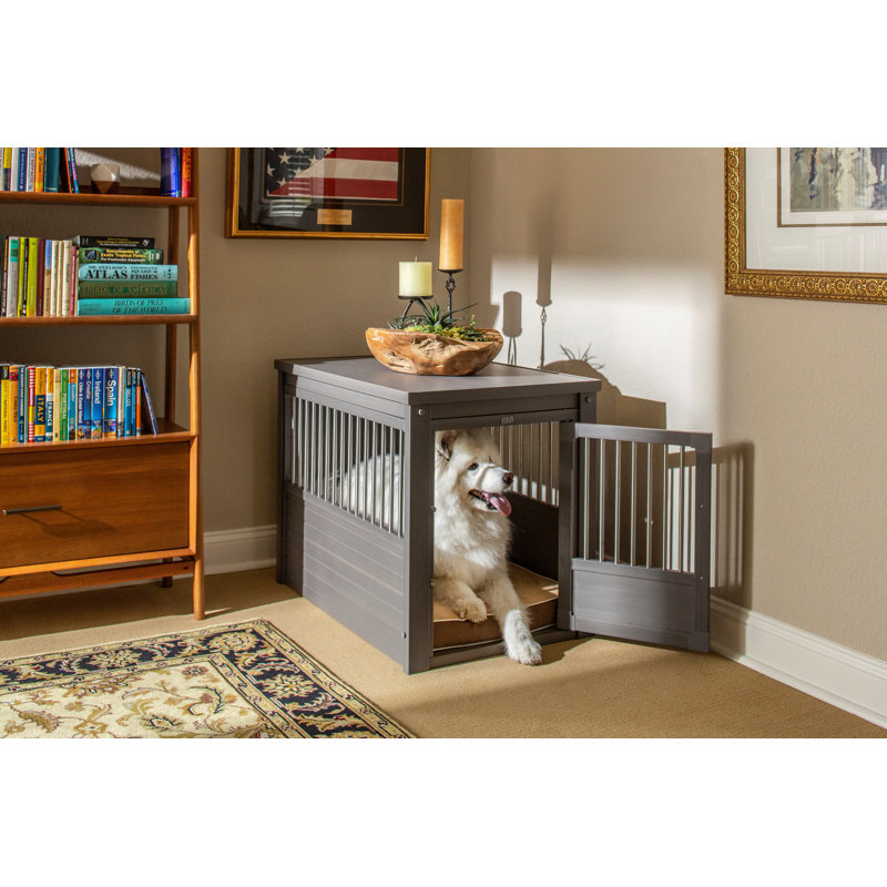 Caisse pour chien Southwood ECOFLEX, Grand (H 28 po x l 24 po x P 35,4 po), Gris