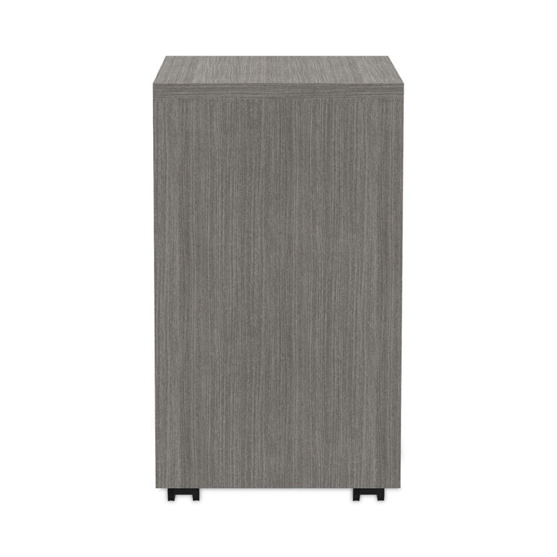 Gray Mobile 3-Drawer Lockable Legal Size Pedestal Cabinet