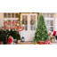 Arbre de Noël traditionnel de 6 pi avec 1339 pointes Pe + réalistes, construction à charnières pour une installation rapide et facile, support en métal décorations des Fêtes aspect naturel, installation rapide et stable