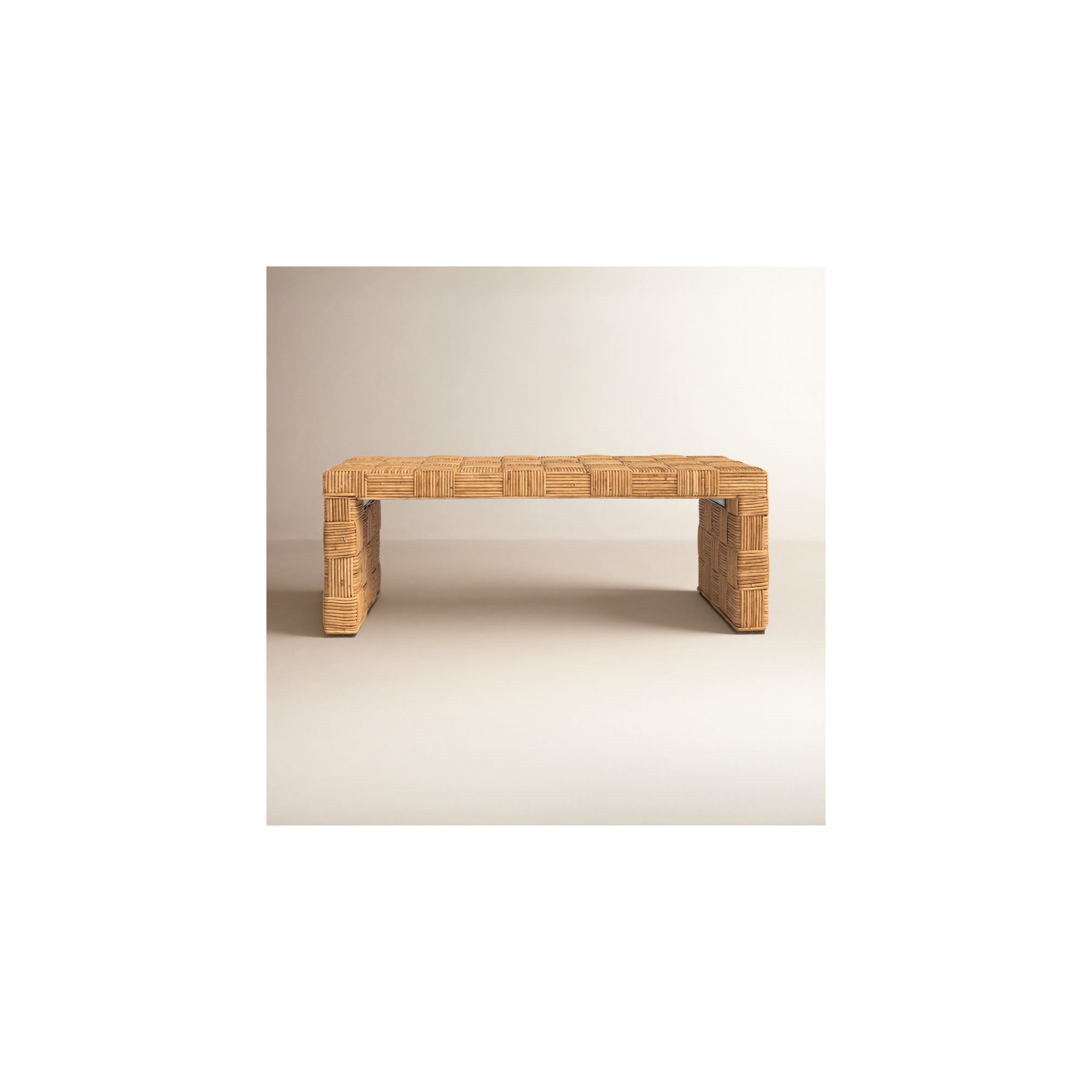 Redrow Single Coffee Table, Honey Natural/Kubu