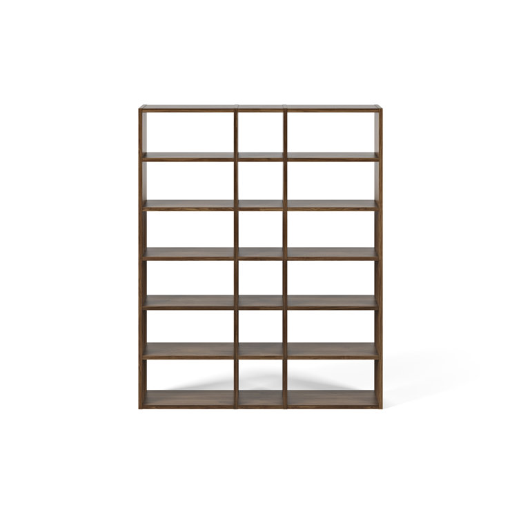 Araeya Wide Geometric Bookcase