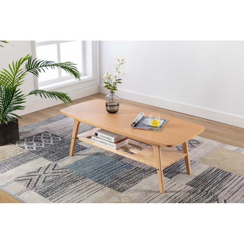 Table basse 47 "en chêne clair, Naturel
