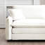 Canapé modulaire en velours côtelé beige avec 6 sièges - Mobilier de salon doux et élégant, polyvalent et polyvalent