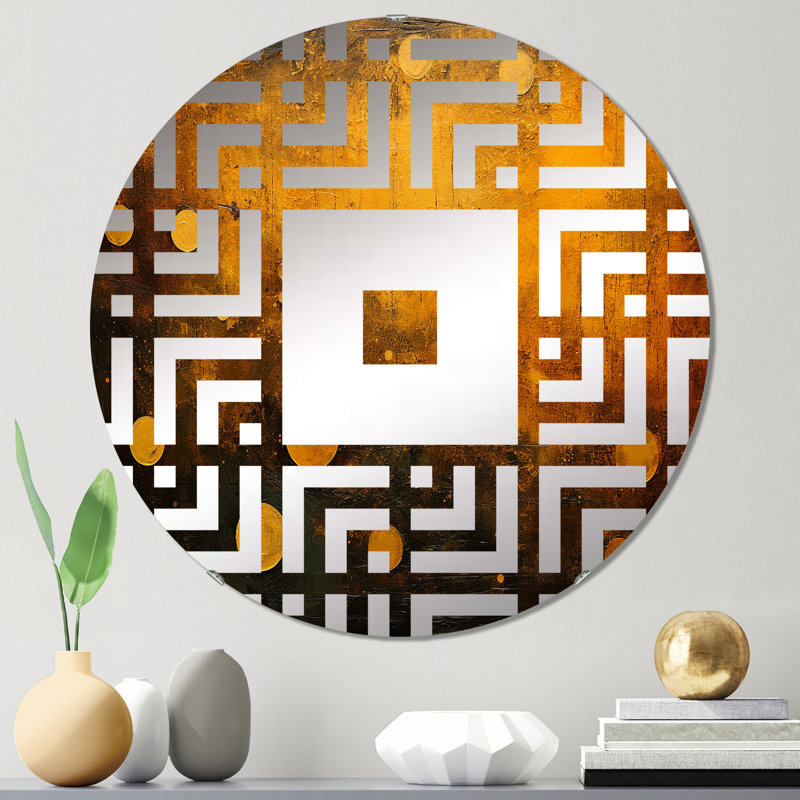 Attikus - Square Wall Mirror, 23.6" x 23.6"