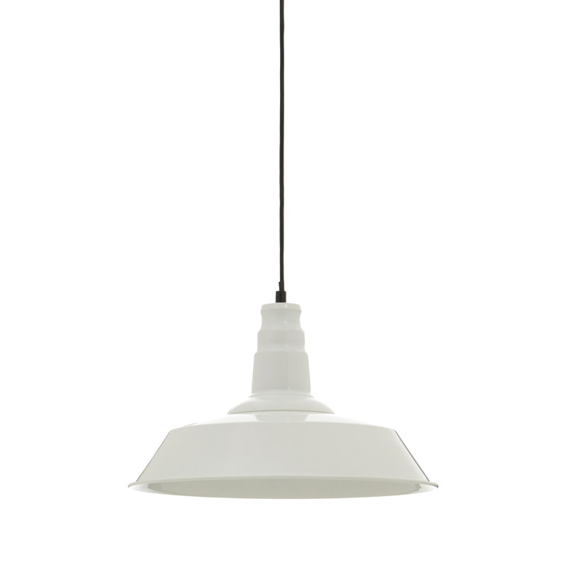 Reeder 1 - Light Dome Pendant, White