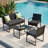4 - Person Outdoor Seating Group with Cushions-605828910
