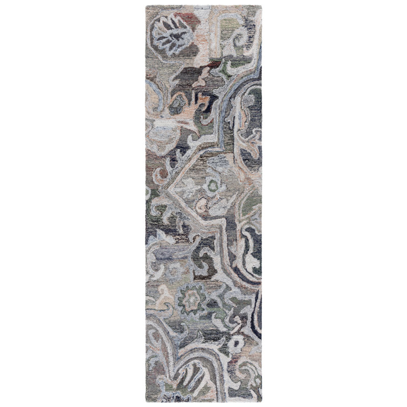 Tapis performance touffeté à la main Marquee 116, Tapis de couloir 2 pi 3 po x 8 pi