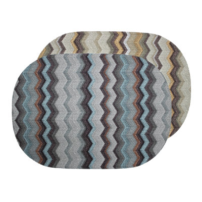 Montavion Polyester Chevron / Zig Zag Placemat
