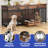 Wooden Double Dog Crate Furniture with Feeders-1101069960-1112564006
