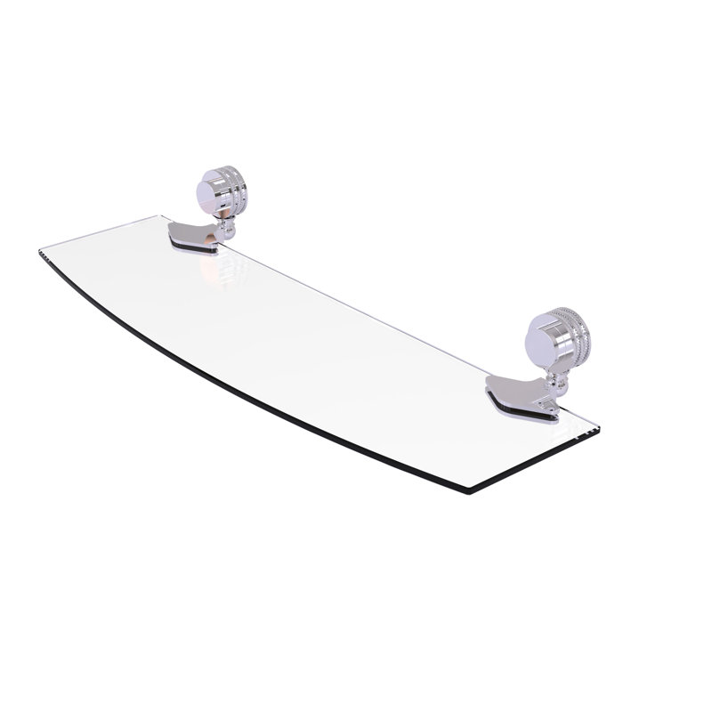 Venus Bracket Shelf, Polished Chrome