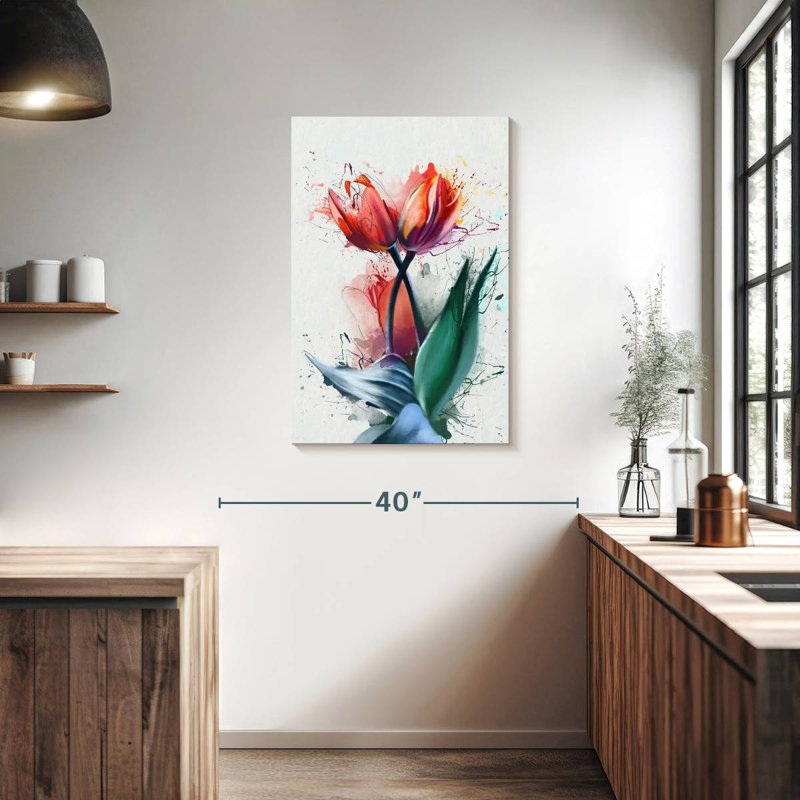 Harnek Tulips, 36" H x 24" W