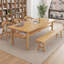 Bureau rectangulaire en bois massif Burlywood-1196286473
