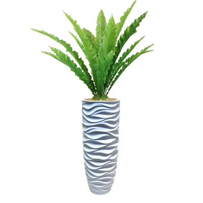 Plante succulente artificielle en pot Faning Fancher