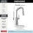 Single Handle Pull-Down Bar/Prep Faucet-124678913