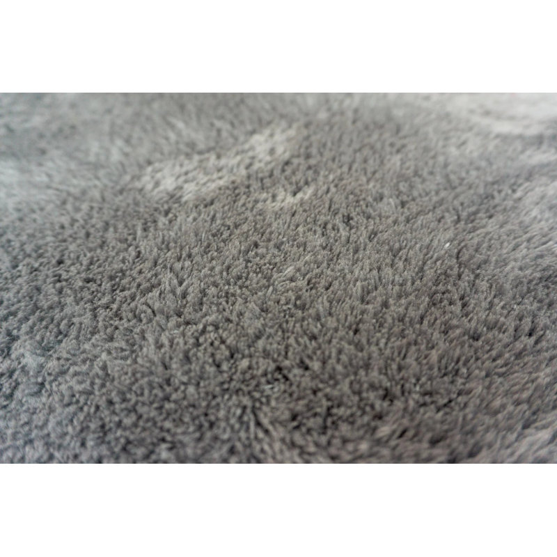 Tapis gris antidérapant Rother, Rectangle 3 pi 4 po x 5 pi 11 po