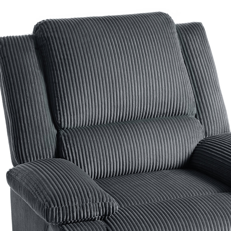 Ameiah Recliner, Dark Grey