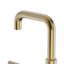 Robinet de salle de bain à trois trous à deux poignées en acier inoxydable avec bonde escamotable Topcraft-129548162