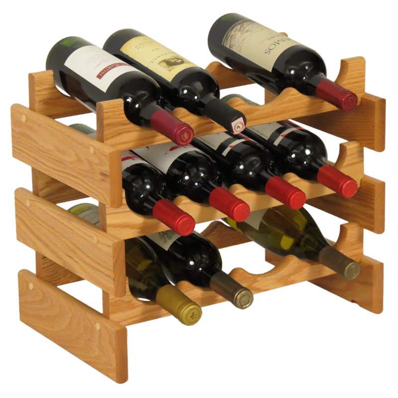 Support à vin Geis, Chêne clair