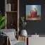 Art mural luxueux «Strawberry Bliss» par Lucia Heffernan, 36 po x 36 po-1087300529