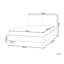 Bed Boucle IZERNORE 200 cm Beige-1394304381