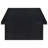 Caroline Black Rectangular Engineered Laminate Coffee Table (Only Including Table)