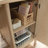 Computer Desk, Brown Finish