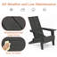 Chaise Adirondack pliante Anya-Louise-82617306
