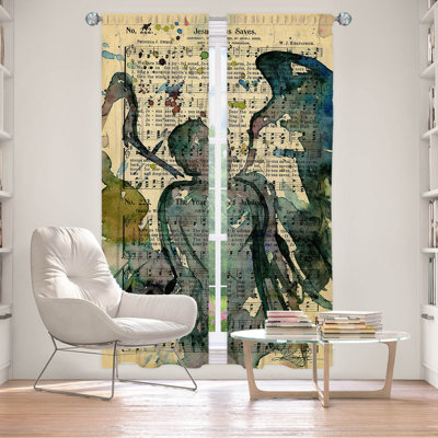 Paire de rideaux obscurcissant en polyester