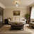 7-Inch Crystal Semi-Flush Mount Ceiling Light For Bedroom Hallway Entryway-663711554-682537484