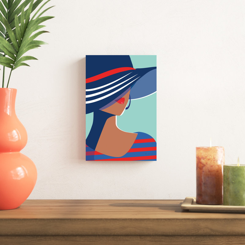 «Beach Chic I» par Omar Escalante - impression sur toile tendue, H 12 po x l 8 po