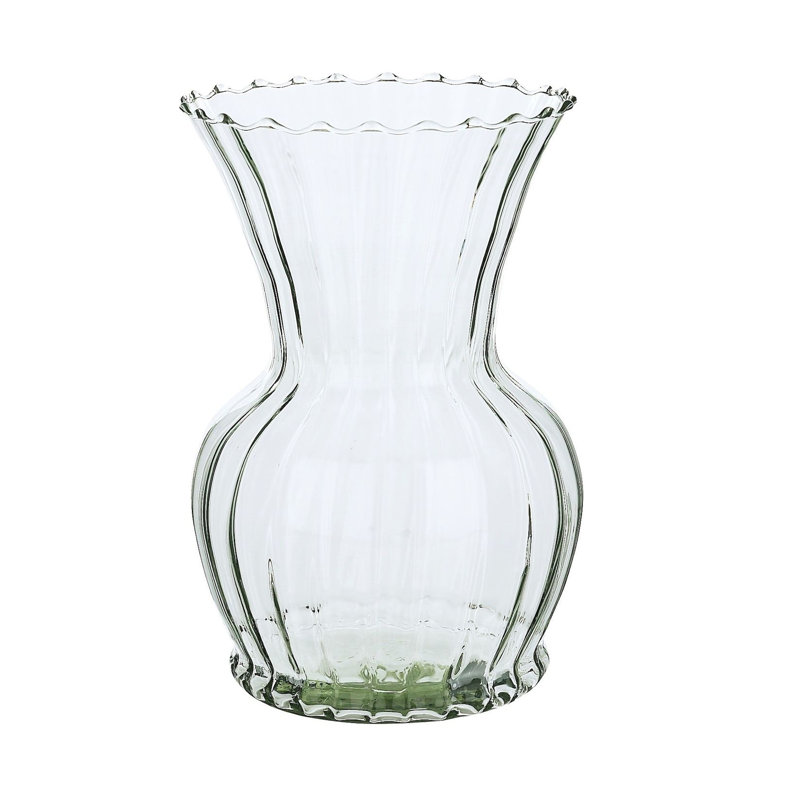Vase transparent Rio Optic, H 9 po x l 6 po x P 6 po