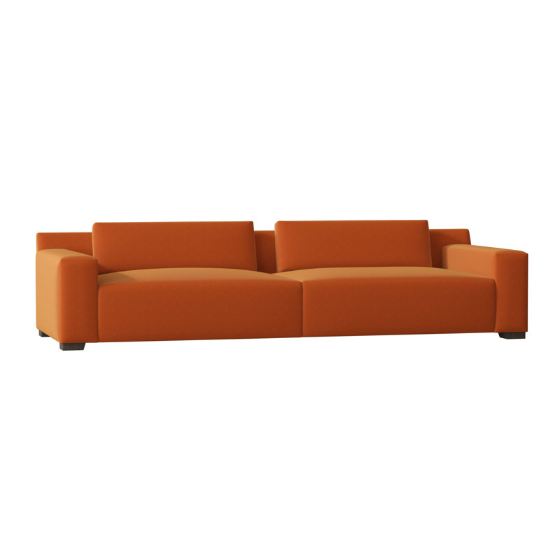 Alisa Sofa, M9463 Tangerine, Antique White