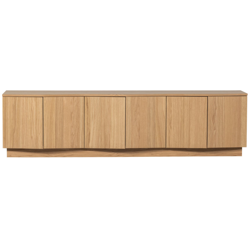 TV Stand for TVs up to 78" with Fireplace Included