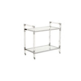 Acrylic Bar Cart