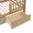 Laine Wooden Bunk Bed with Storage Staircase, Slide & 2 Drawers
