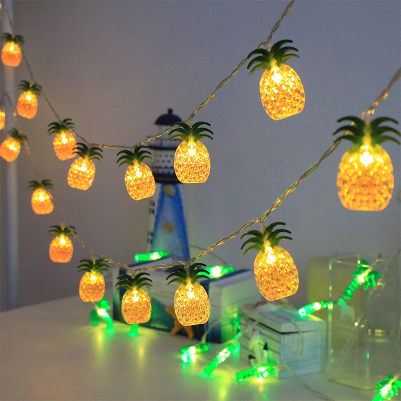 New Pineapple Decorative Lights Home Party Props Pineapple Colorful Lights String Lights