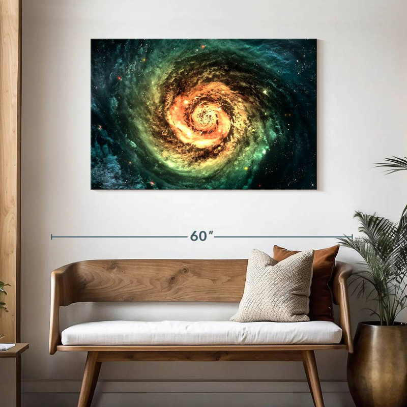 Oberle Spiral Galaxy, 30" H x 45" W