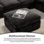 Sarang 4-Piece Modular Cloud Couch Reversible Sectional with Ottoman-1950948284