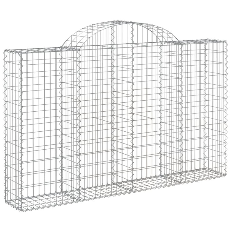 Briceida Silver Galvanised Iron, 140cm H x 200cm W x 30cm D