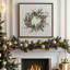 «Holiday Wreath with Berries I», reproduction sur toile dans un cadre poli-1921151311-1921151316