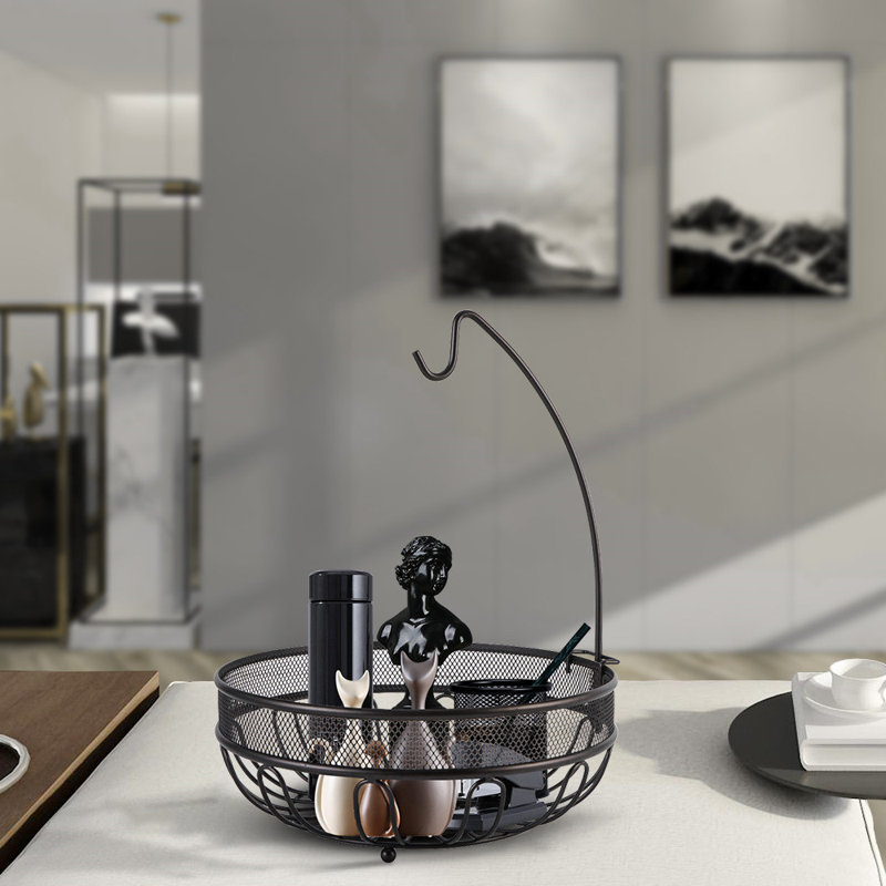 Red Barrel Studio® Gaurav Metal Fruit Bowl