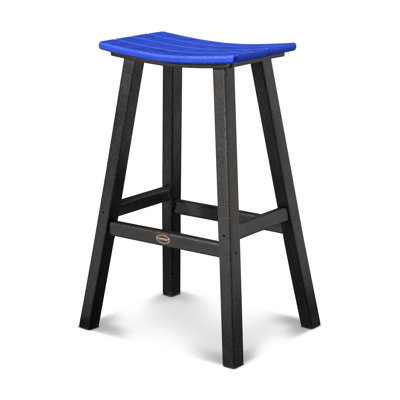 POLYWOOD® Contempo Saddle Bar Stool