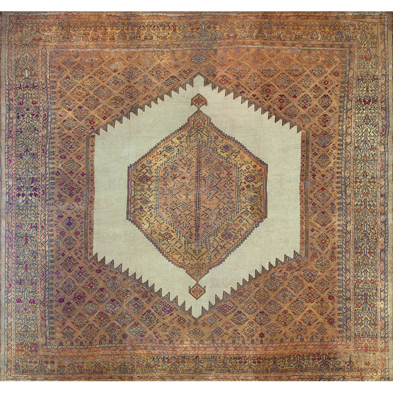 Tapis turc Oushak