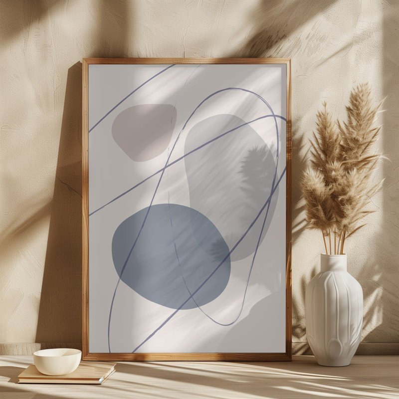 New Shapes No 2, 81.28cm H x 121.92cm W