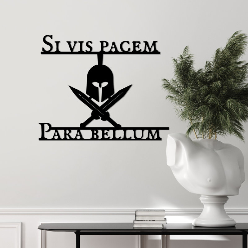 Elegant Decorative Metal Wall Accessory, Black Finish, 22.0 x 18.1 inches | 100% Metal Construction, Thickness: 0.06 inches | Perfect for Home Décor, Modern Aesthetic, Durable and Stylish Accent Piece