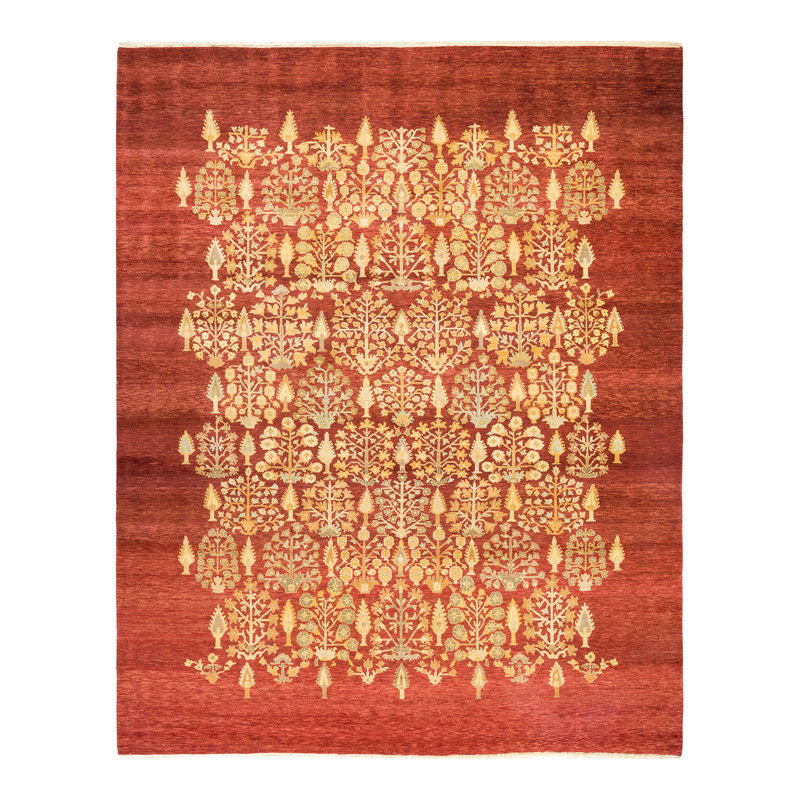 Serik One-of-a-Kind 8' 2" X 10' 1" Hand Knotted Area Rug