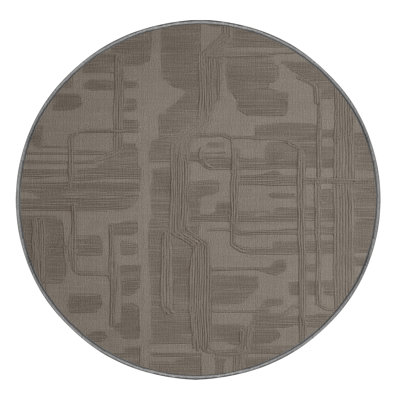 Machine Washable Abstract Gray Area Rug