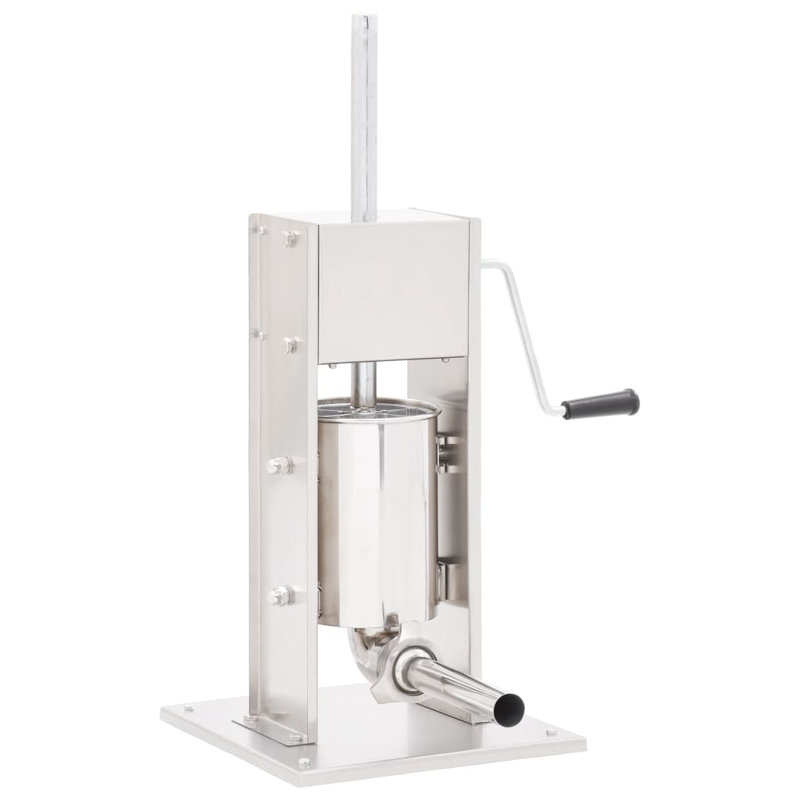 Symple Stuff Robbinsdale Stainless Steel Manual Sausage Stuffer