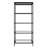 Alexis 177.8cm H x 76.2cm W Steel Standard Bookcase-351860582
