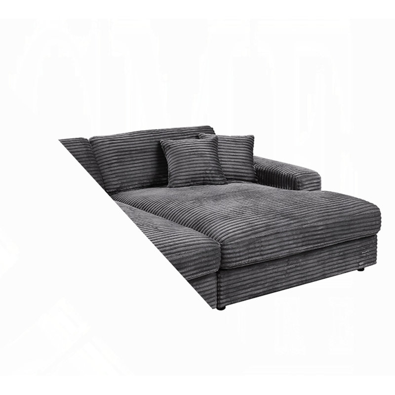 Lorie Sectional Sofa Component Rf Chaise W/2 Pillows